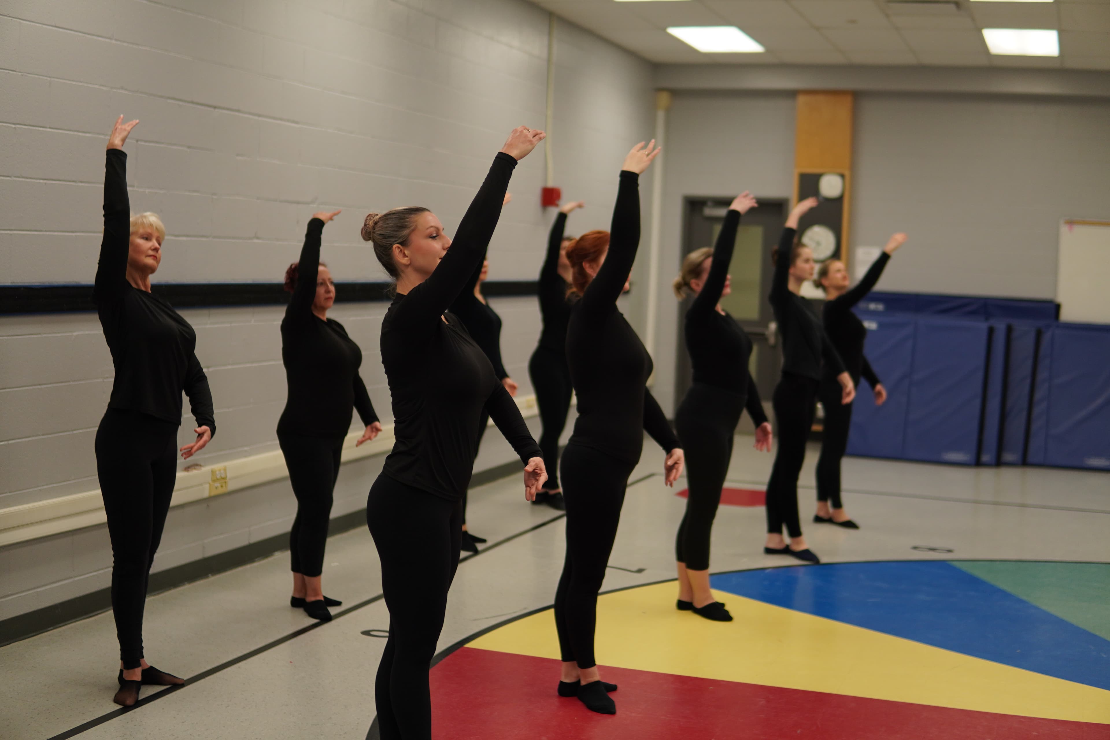Folk dance performance